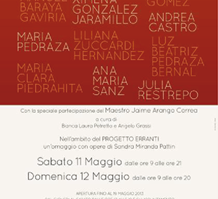 Mostra collettiva artisti colombiani a cura di Bianca Laura Petretto e Angelo Grassi – 2